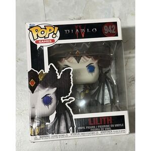Funko Pop! Games Diablo IV Lilith Vinyl Figure #942 Collectible Figurine